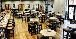 Cafe in the winter
